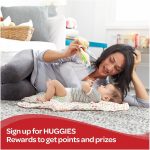 Baby Diapers Size Newborn (up to 10 lbs), 128ct, Huggies Little Snugglers - Image 9